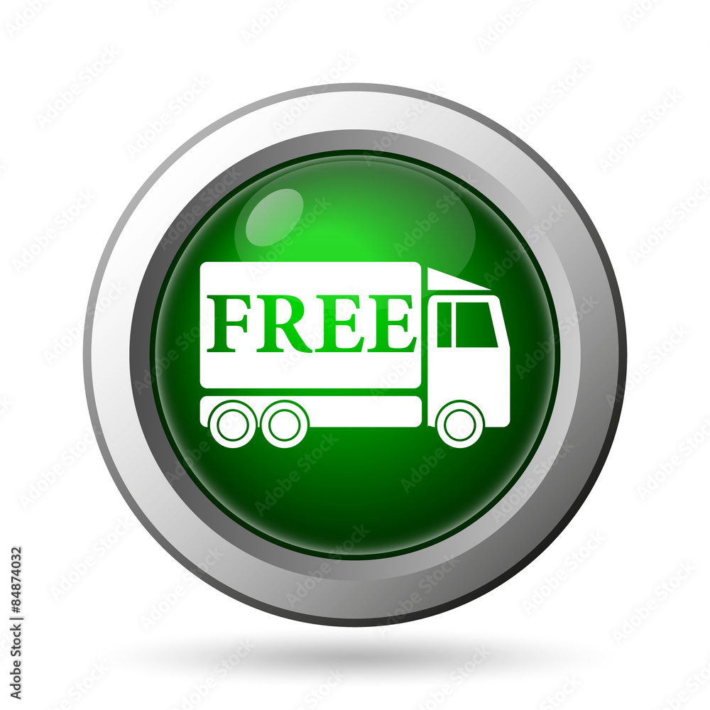 Free delivery truck icon Free delivery truck icon