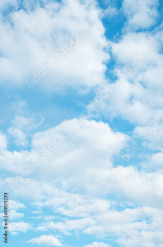 Sky with clouds