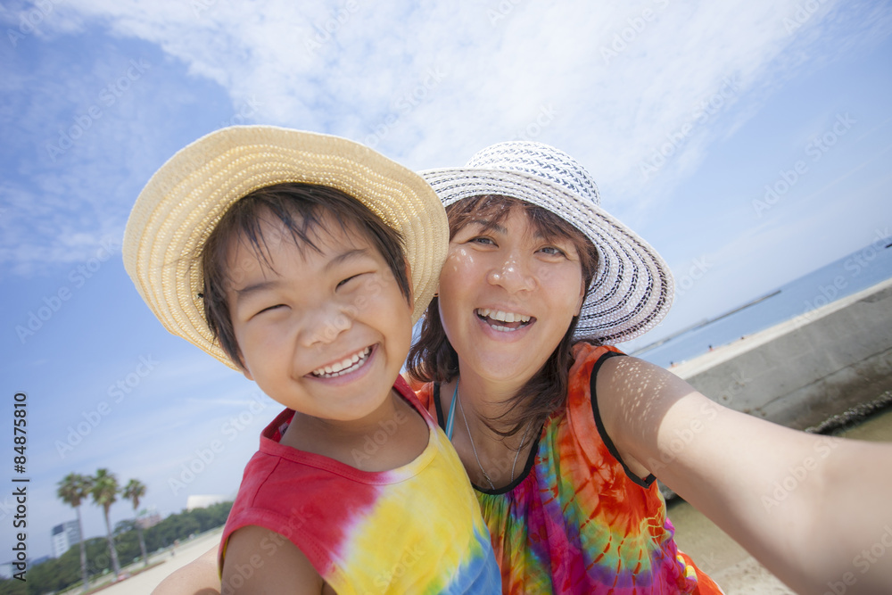 夏の家族