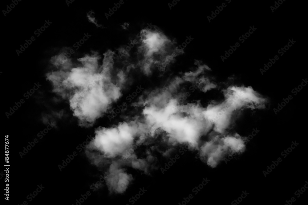 clouds on black background clouds on black background