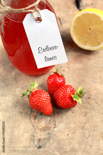 Erdbeerlimes