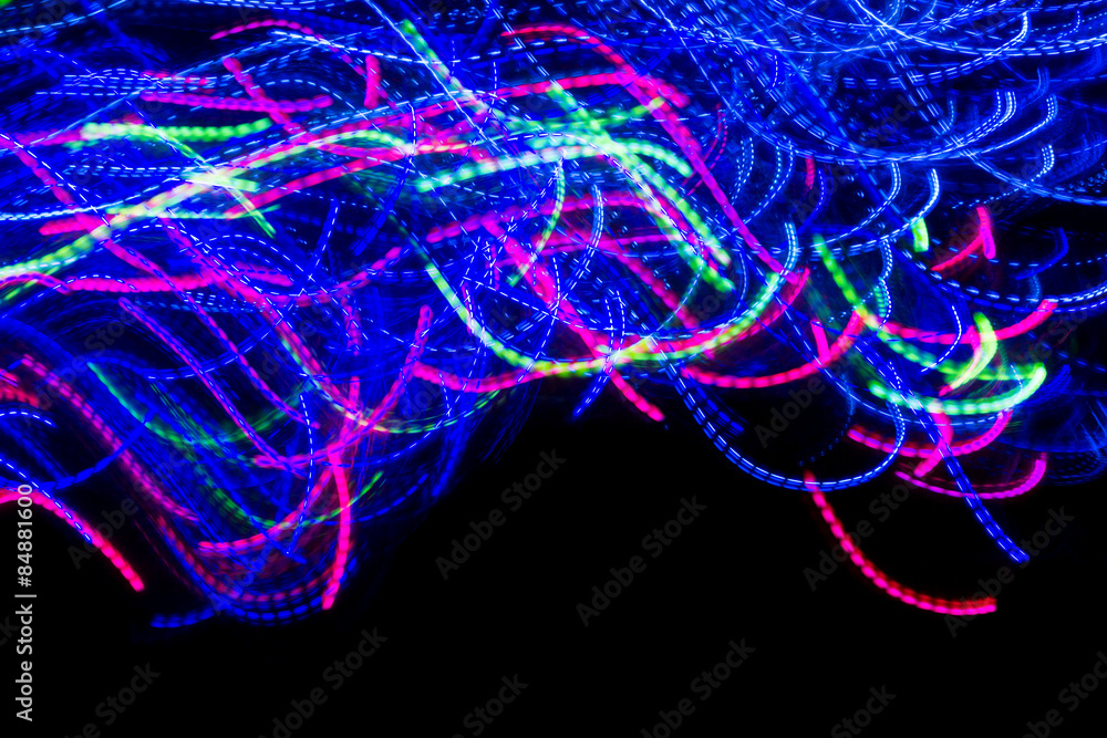 Naklejka premium Abstract Lighting effect background 