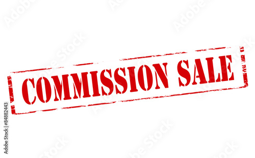 Commission sale