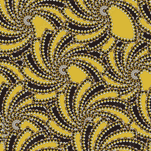 Swirl seamless pattern