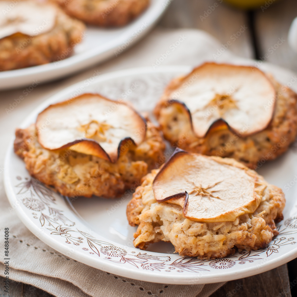 Apple Oat Cookies Apple Oat Cookies