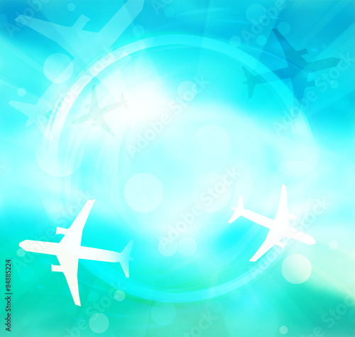 summer water background