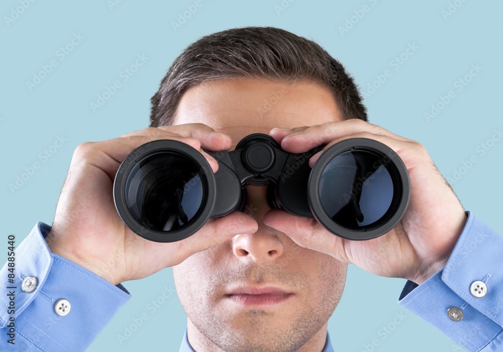 Binoculars, The Future, Business. Binoculars, The Future, Business.