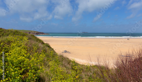 Harlyn Bay North Cornwall England near Padstow and Newquay