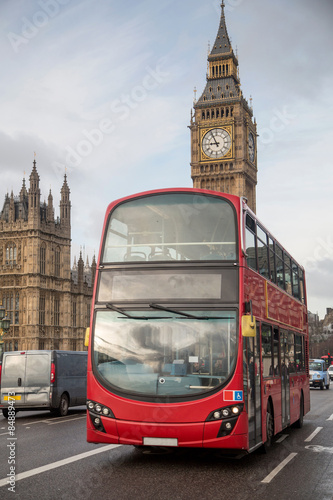 UK - London - Red Double Decker Bus