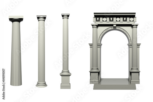 Doric Greek style column