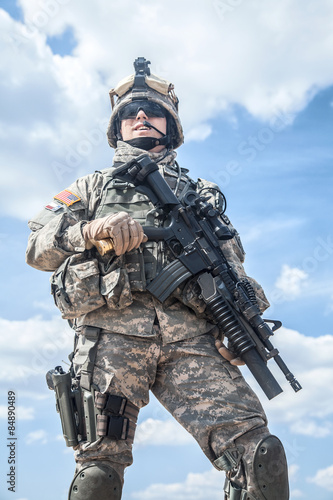 United States paratrooper 