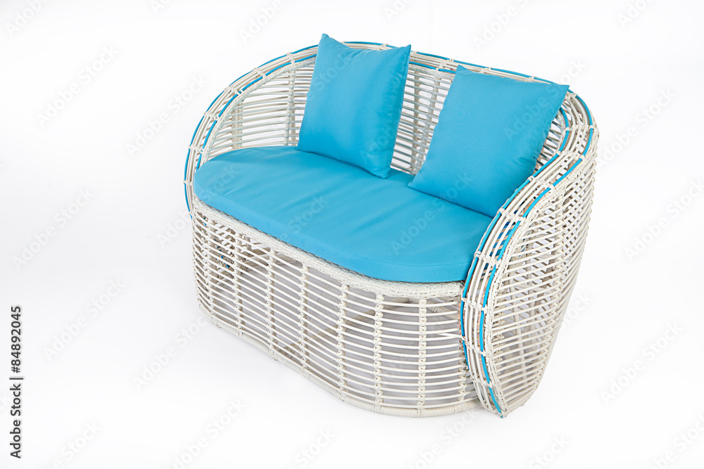 Obraz premium Wicker Sofa