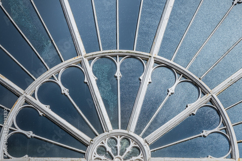 Slika na platnu Victorian Cast Iron Window