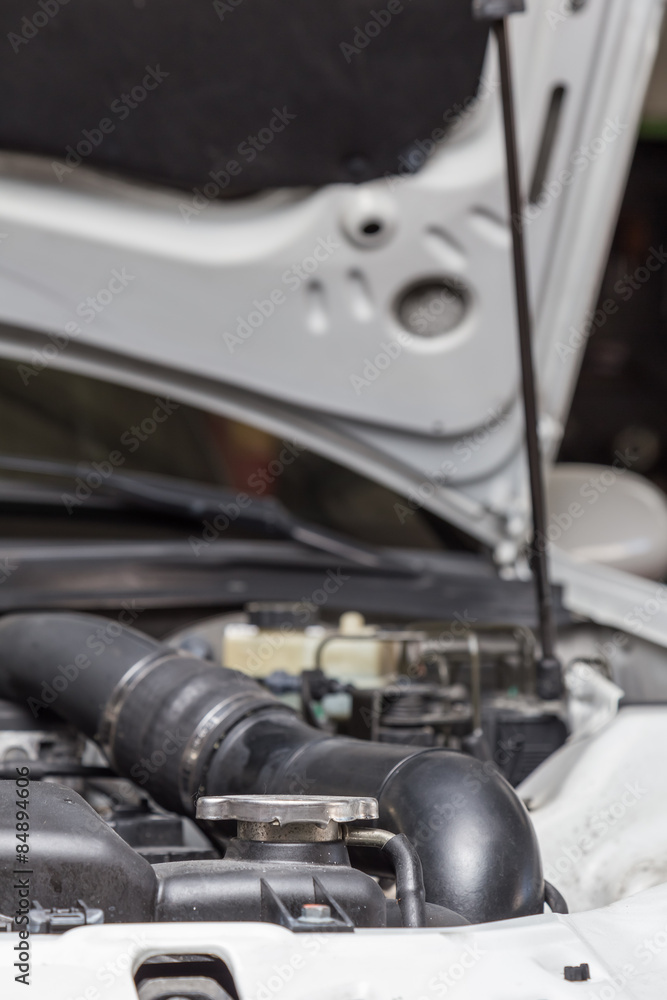 Fototapeta premium engine car repair