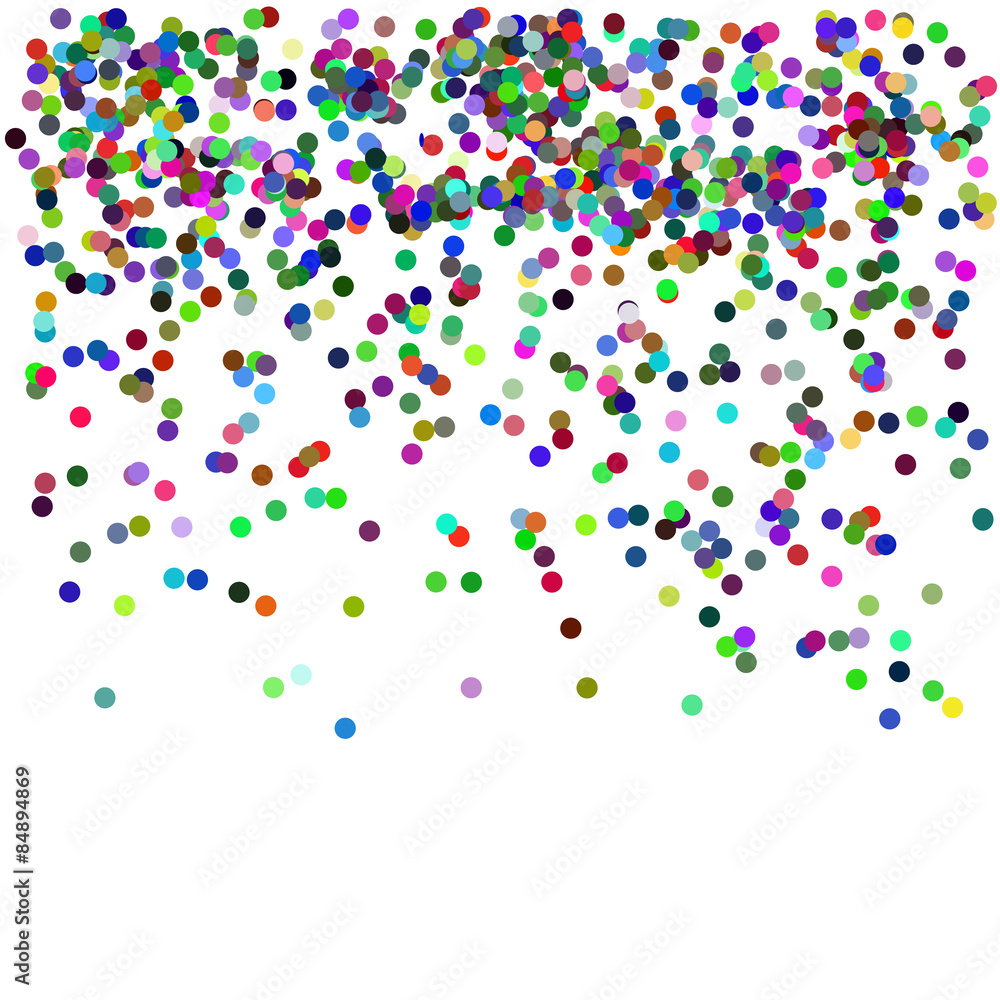Fototapeta premium Colorful Confetti