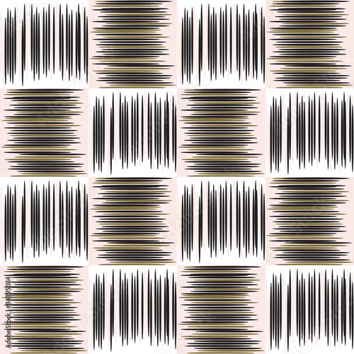 Seamless pattern abstract background. Striped multicolored squares