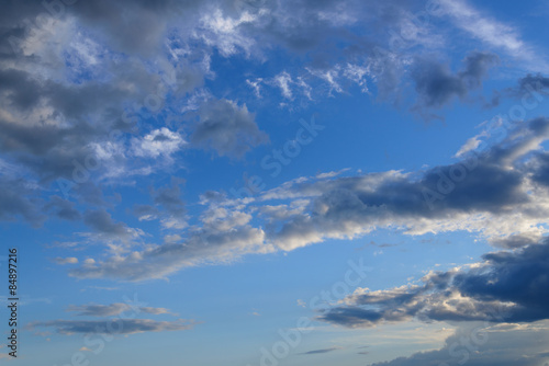 Clouds in the blue sky. © Vladimir Arndt