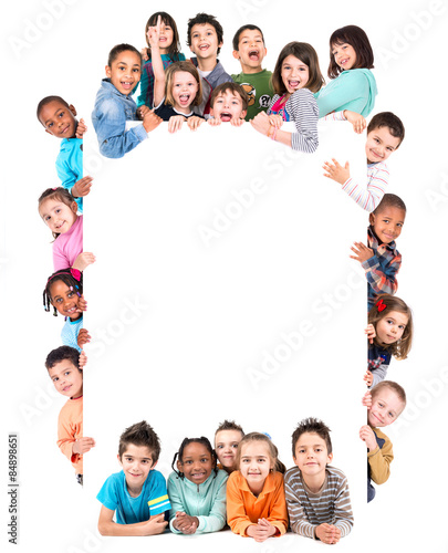 Obraz na płótnie Group of children w salonie