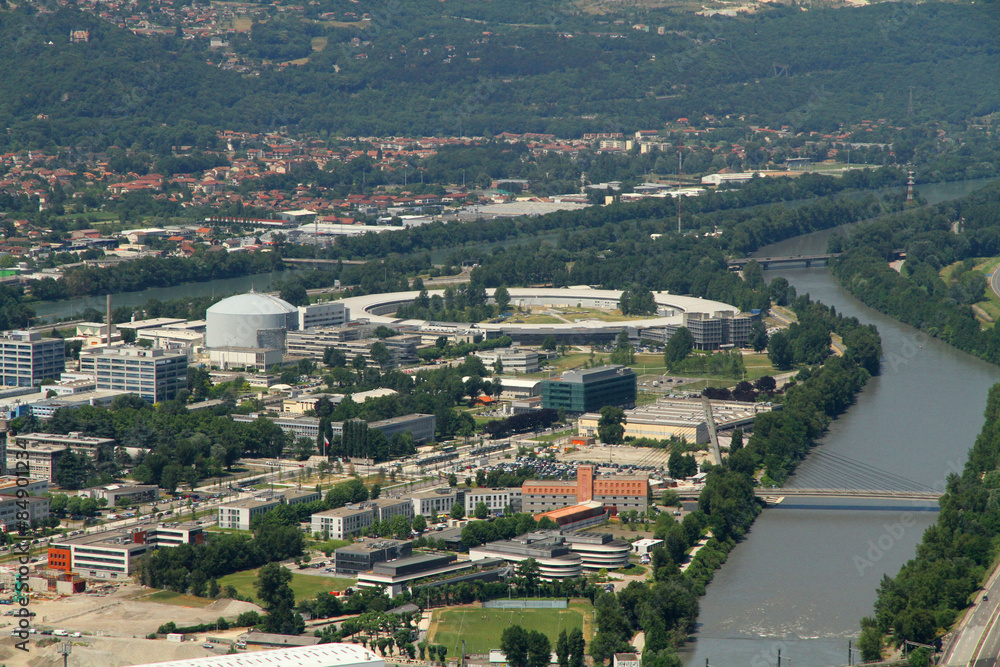 Obraz premium Synchrotron Grenoble Isère