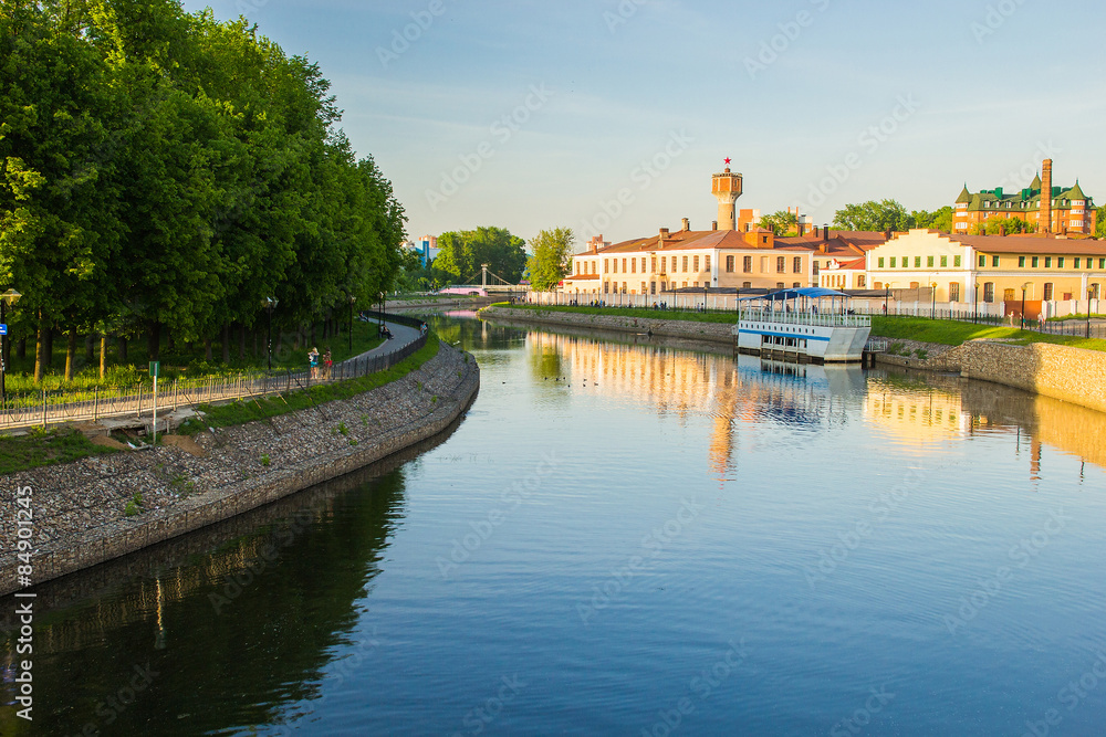 Река Уводь и набережная: самое популярное место отдыха в  городе Иваново
