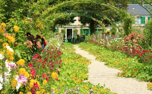 Konstfotografi Garten in Giverny