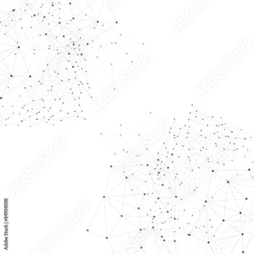 Vector network background abstract polygon triangle. 