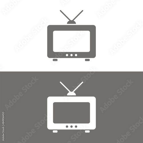 Icono televisión BN