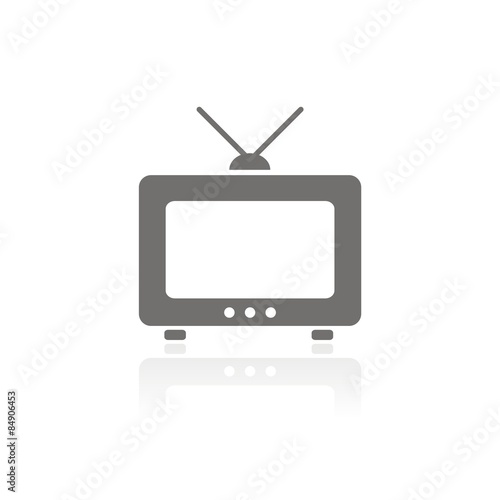 Icono televisión FB reflejo