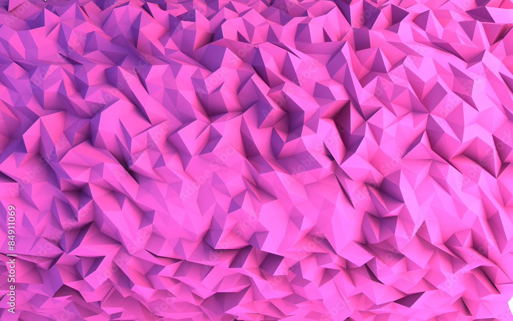 Abstract pink Triangle Geometrical Background illustration
