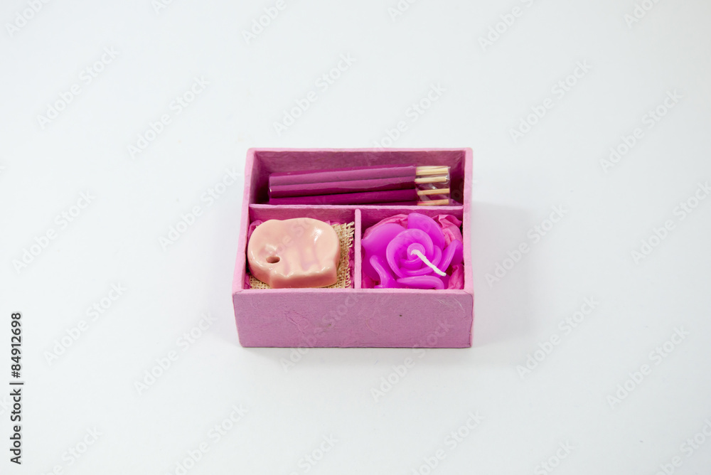 Set of aroma in spa for relax Set of aroma in spa for relax