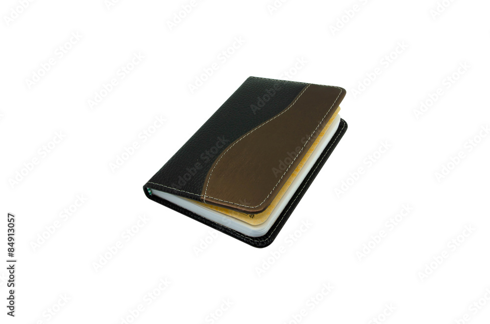Notebook isolated on white background Notebook isolated on white background