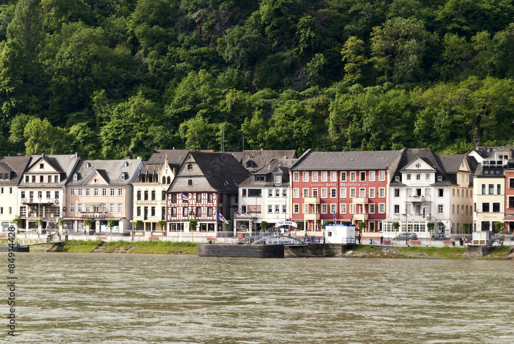 Fototapeta premium St. Goar am Rhein