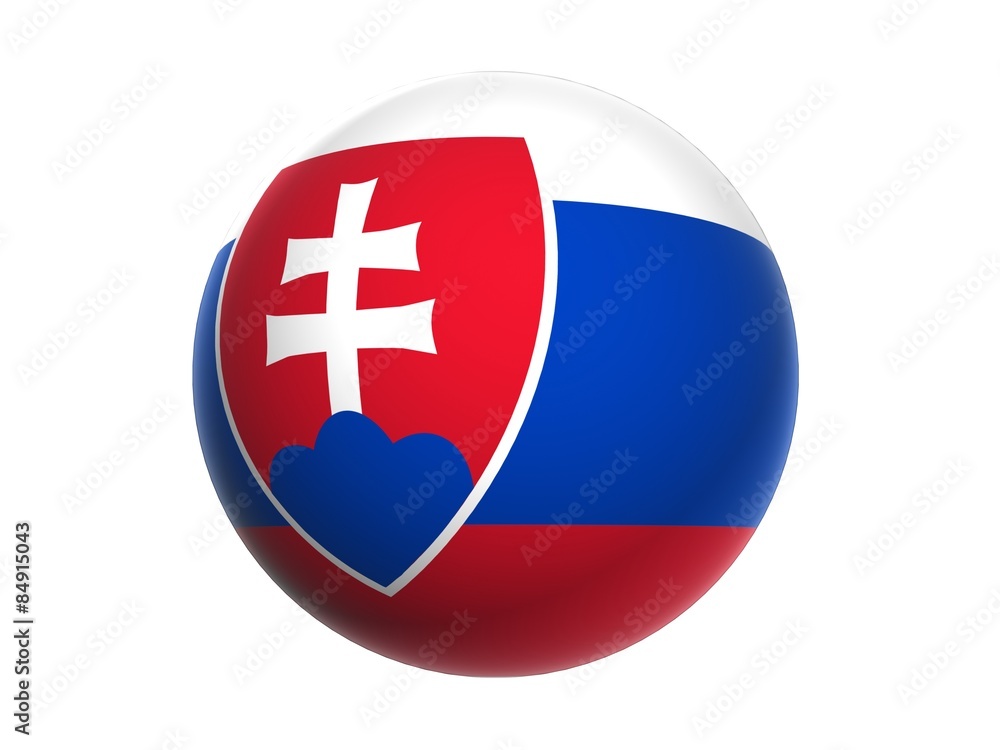 3D flag of Slovakia 3D flag of Slovakia