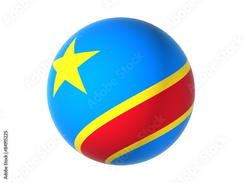 Free Download 3D flag of Democratic republic of Congo - GFXLoad