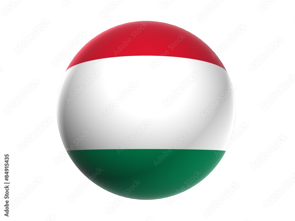 3d flag of Hungary 3d flag of Hungary