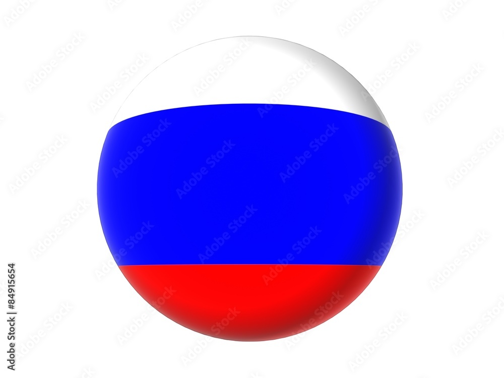 3D flag of Russia 3D flag of Russia