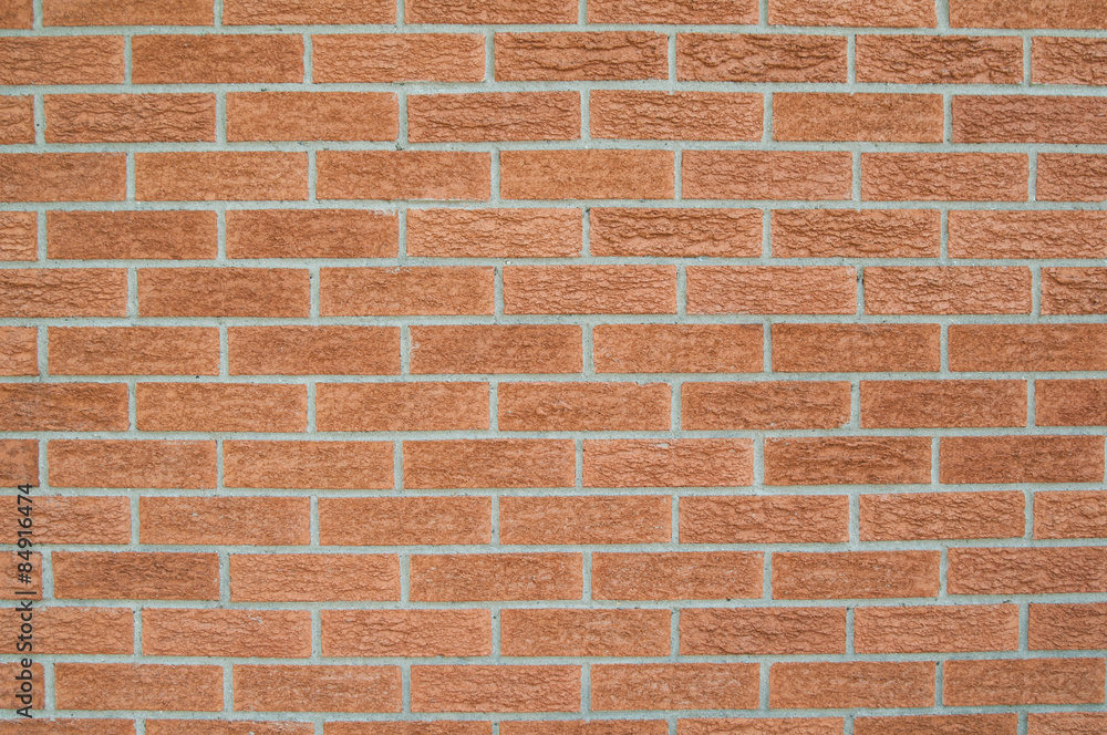 Obraz premium red brick wall shot horizontal