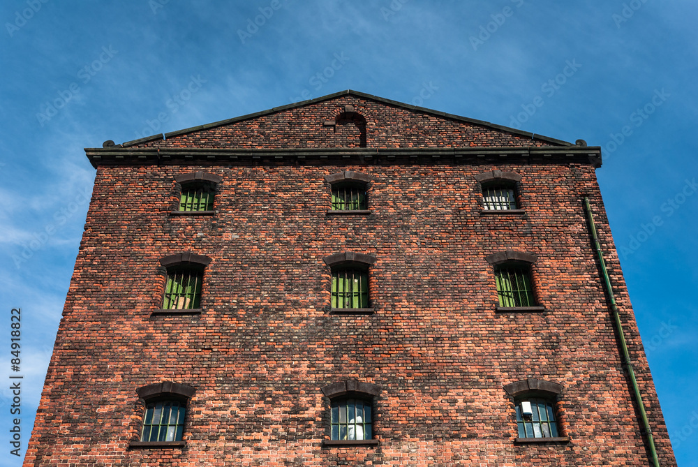 Abandoned Brick Warehouse