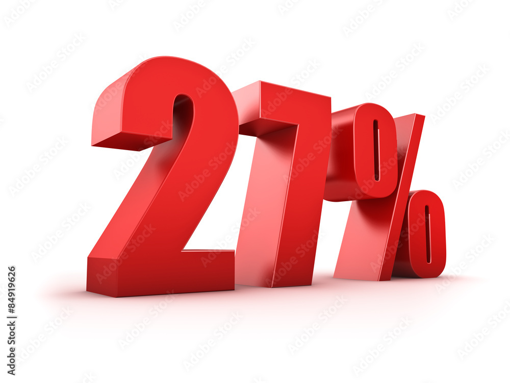 27 Prozent