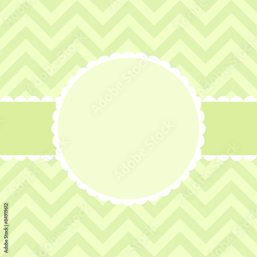 Vintage card, for invitation or announcement