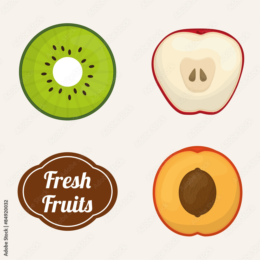 Fruits design. Fruits design.