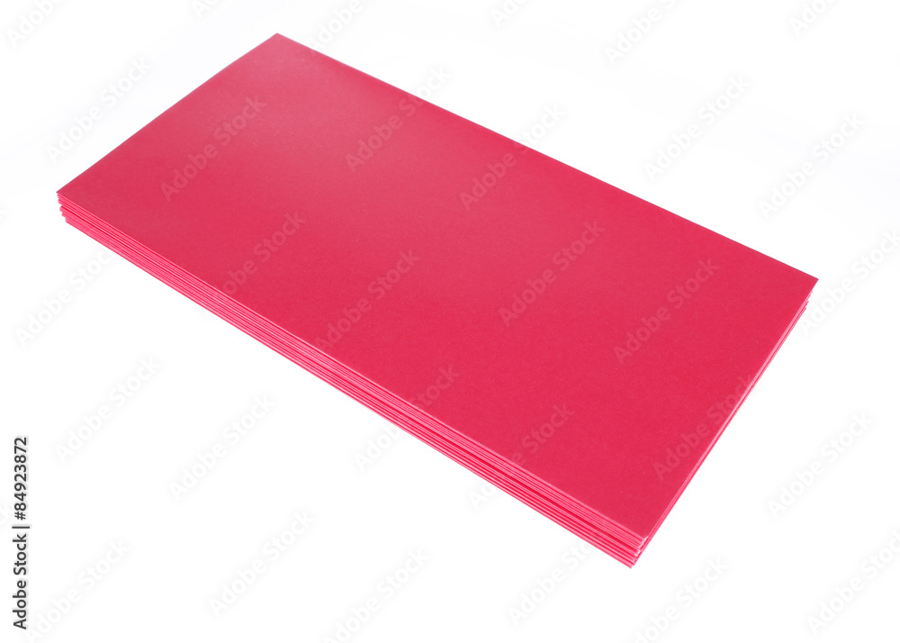 red envelope isolated on white background for gift red envelope isolated on white background for gift