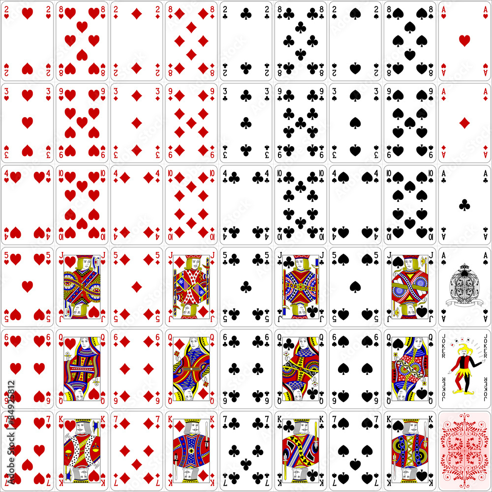 Carte poker : 230 202 images, photos de stock, objets 3D et images  vectorielles