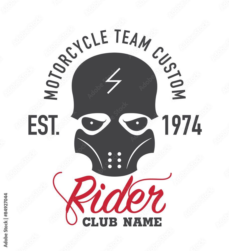 motor logo graphic design. logo, Sticker, label, arm.