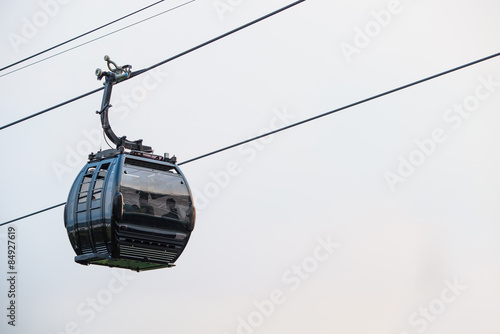 Photography cable car