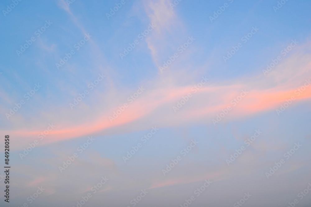 Sunset sky and clouds backgrounds