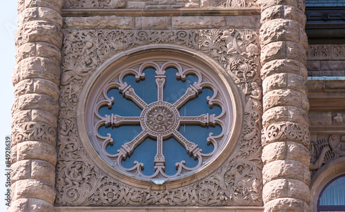 Photography Richardsonian Romanesque Revival Architecture: Queen's Park building or  Ontario Legislative Building