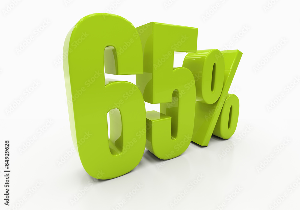 3D percent 3D percent