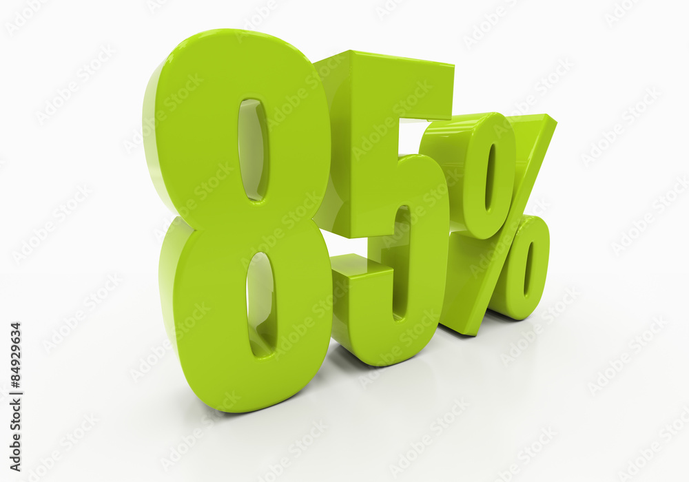 3D percent 3D percent