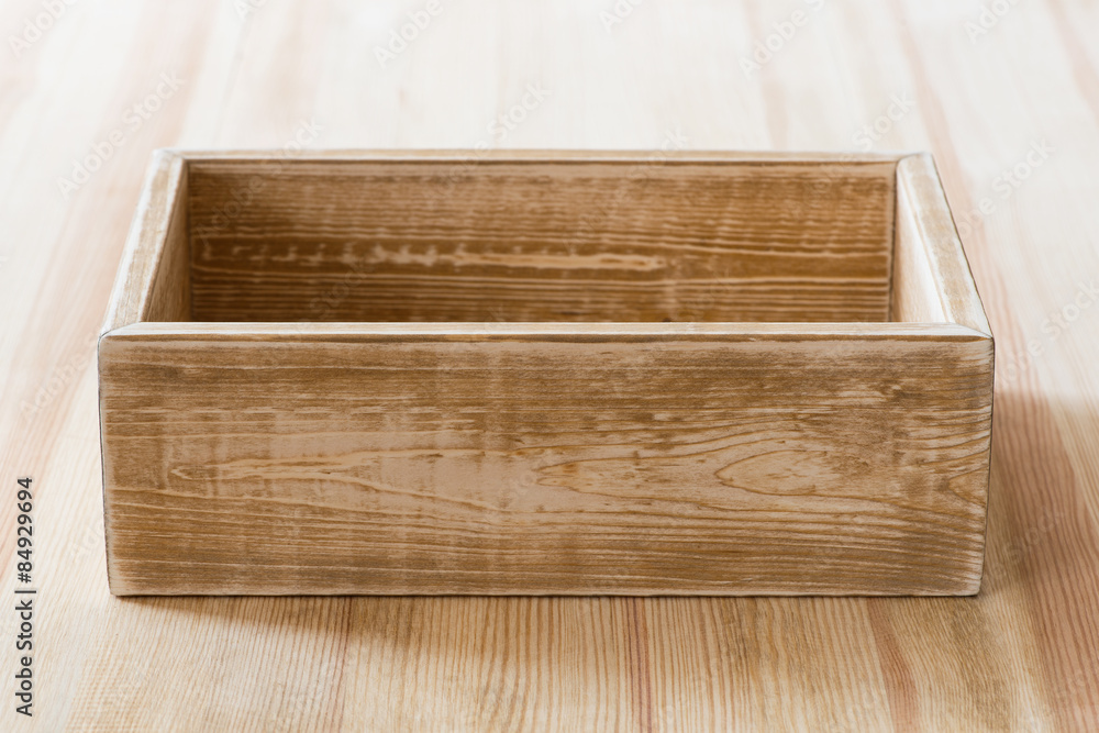 Wooden box Wooden box
